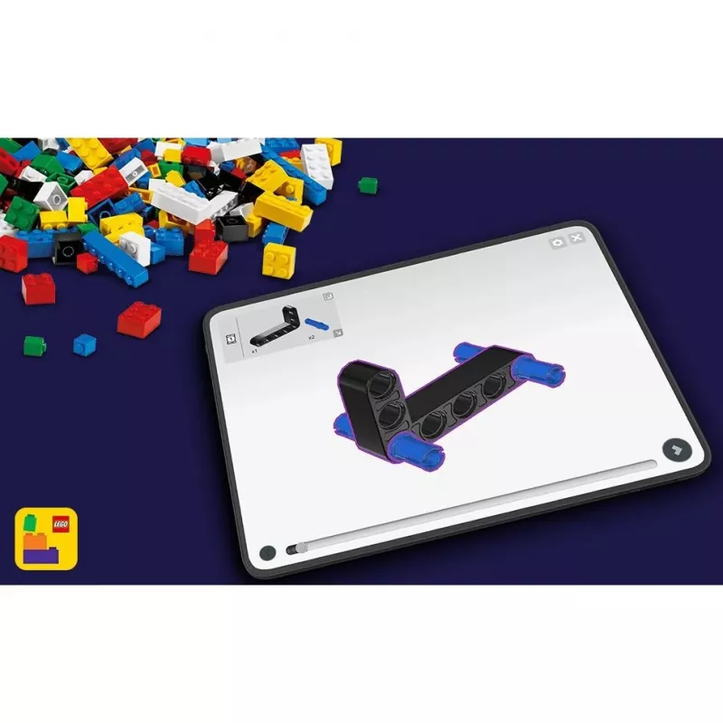 LEGO Technic Žemė ir Mėnulis Orbitėje Kosminiai Žaidimai Vaikams Nuo 10 Metų Saulės Sistemos Konstruktorius su Planetomis