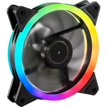 SHARKOON Shark Blades PWM ARGB 120mm korpuso ventiliatorius - juodas