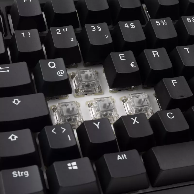 Ducky Tinker 75 klaviatūra Gaming USB vokiška juoda