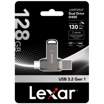 USB Flash Drive Lexar 128GB USB Type-C LJDD400128G-BNQNG