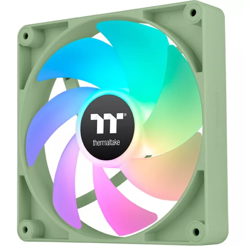 Thermaltake CT120 ARGB Sync Matcha Green 120mm 2 vnt. korpuso ventiliatoriai