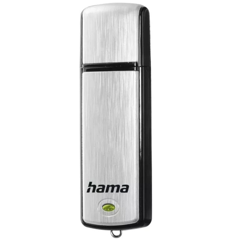 Hama Fancy USB atmintinė 64 GB USB Type-A 2.0 juoda, sidabrinė