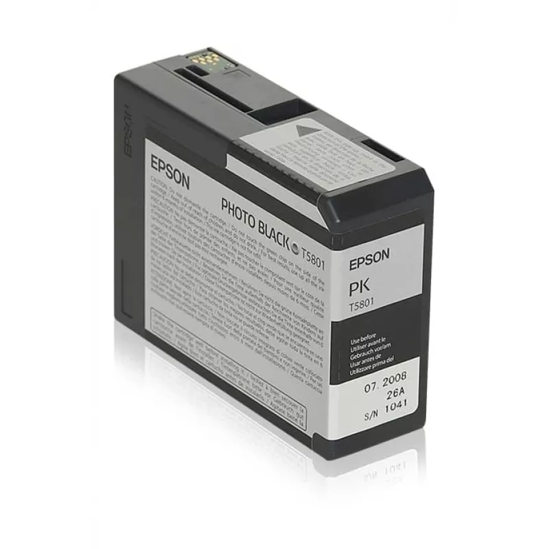Epson Singlepack Photo Juoda T580100, Photo Juoda, Dažų pagrindo rašalas, 80 ml, 1 vnt.