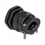 Kabelio riebokšlis DeLOCK 60361 juodas metalas plastikas