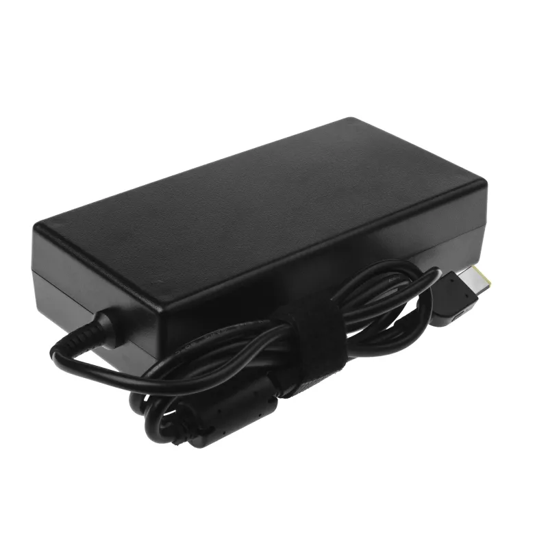 Maitinimo adapteris Green Cell AD117P 170W 20V 8,5A nešiojamiesiems kompiuteriams Lenovo, skirtas naudoti patalpose, AC-DC, juodas