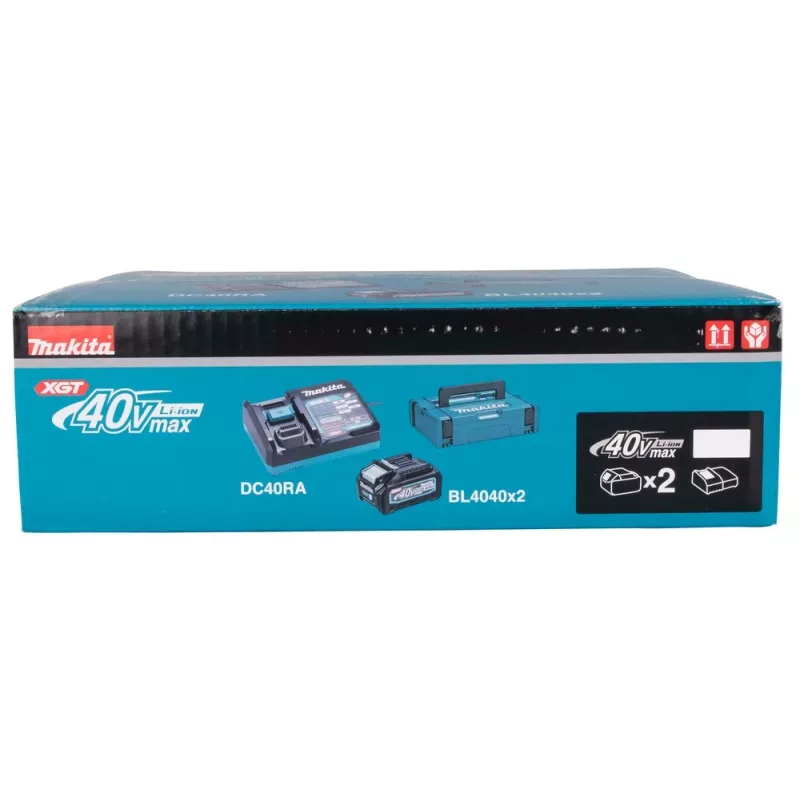 Makita XGT baterijos ir įkroviklio rinkinys