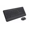 Logitech Signature MK650 verslui - Klaviatūros ir pelės rinkinys - Belaidis - 2,4 GHz, Bluetooth LE - QWERTY - Ispanų - Grafitas