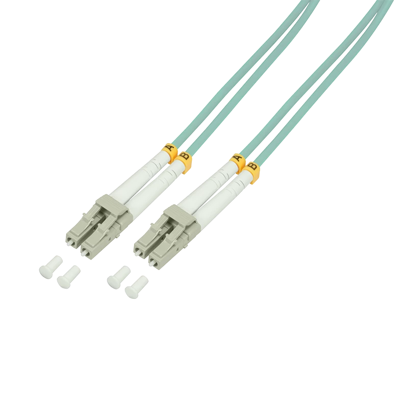 Logilink - Patch-Cable - LC Multi-Mode (M) į LC Multi-Mode (M) - 50 m - Skaidulinė optika - 50/125 mikrometrai - OM3 - Be halogenų - akvamarinas (FP3LC50)