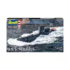 Plastikinis laivo modelis REVELL U.S.S. Nautilus masteliu 1:305, rinkinys 05184
