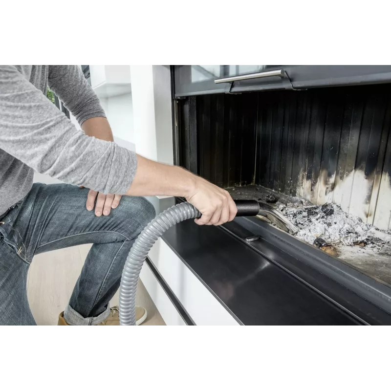 Sausas dulkių siurblys Karcher AD 4 Premium — 17 l, 600 W, be maišelio, metalinė žarna, chromuotas vamzdis