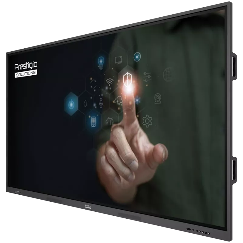 Kompiuteris Prestigio Multiboard 65 col. Light Series UHD 4K Android 13 Dual Wi-Fi 40TP jutiklinis rašiklis PSMB000L655