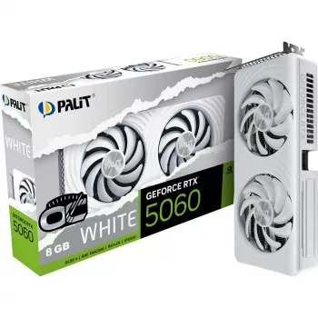 Palit GeForce RTX 5060 White OC 8GB GDDR7 vaizdo plokštė