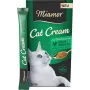 Drėgnas kačių skanėstas Miamor Cat Cream su vištiena ir daržovėmis, pastos paketėliai 5×15 g, be glitimo, be cukraus