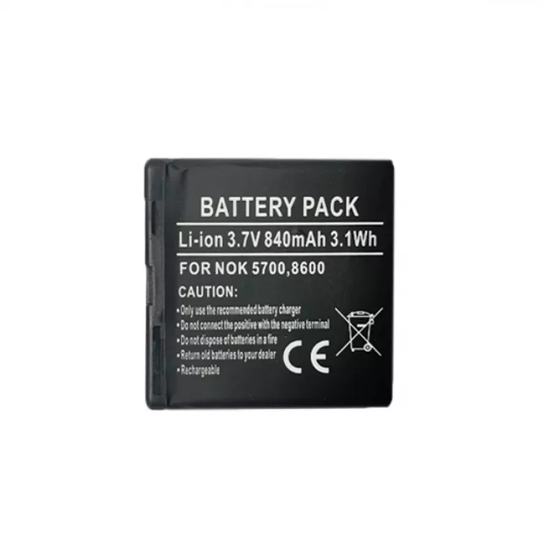 Papildoma skaitmeninė baterija BP-5M, skirta Nokia 5700 / 7390, 3,7 V, 1000 mAh