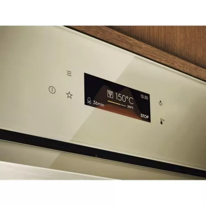 Įmontuojama orkaitė Electrolux LOE8F38S — 72 l, pirolizinis valymas, TFT ekranas, konvekcija, grilis, balta