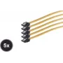 Vidinis Serial ATA laidas ShiverPeaks SCO 78246-0.5-Y5 50 cm tiesus metalinė spyruoklė