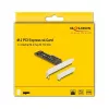 DeLOCK PCI Express x4 plokštė į 1 vidinį NVMe M.2 Key M 110 mm Low Profile