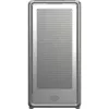 PC Midi Tower Cooler Master MasterFrame 600 Mesh Sidabrinė — palaiko ATX/EATX, priekyje 2×200mm, 2,5 col./3,5 col. diskai