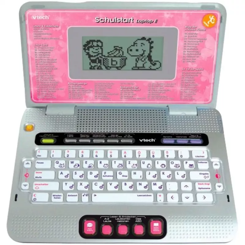 VTech Schulstart Laptop E, 6 metai, Rožinė