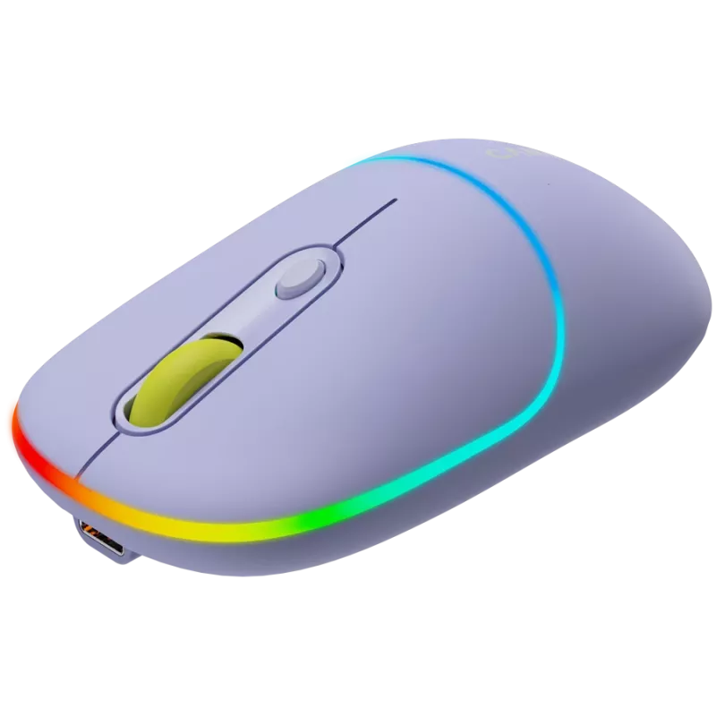 CANYON pelė MW-22 2in1 BT/Wireless Lavender
