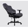 Žaidimų kėdė Onex FX8 Formula X — ergonomiška lenktyninio stiliaus sėdynė, reguliuojami porankiai, atlošimo ir pasvirimo funkcijos, juoda