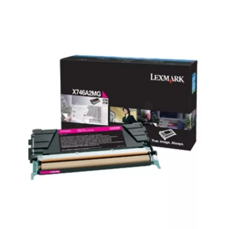 Lexmark X746A3MG - Dažų kasetė purpurinė - X746de, X748de, X748dte