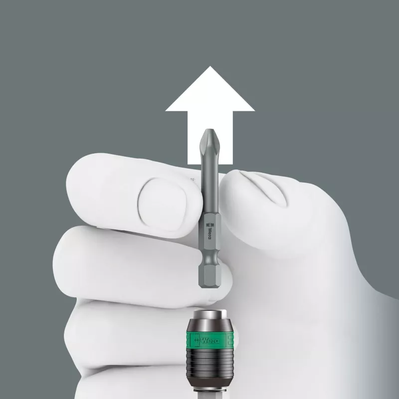 Bitholding screwdriver Wera 816 R su greito atleidimo griebtuvu Rapidaptor
