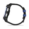 Išmanusis laikrodis GARMIN Instinct 3.05 cm (1.2 colio) AMOLED 45 mm 390x390 px jutiklinis ekranas Juoda Balta GPS 4 GB 53 g Silikoninis dirželis