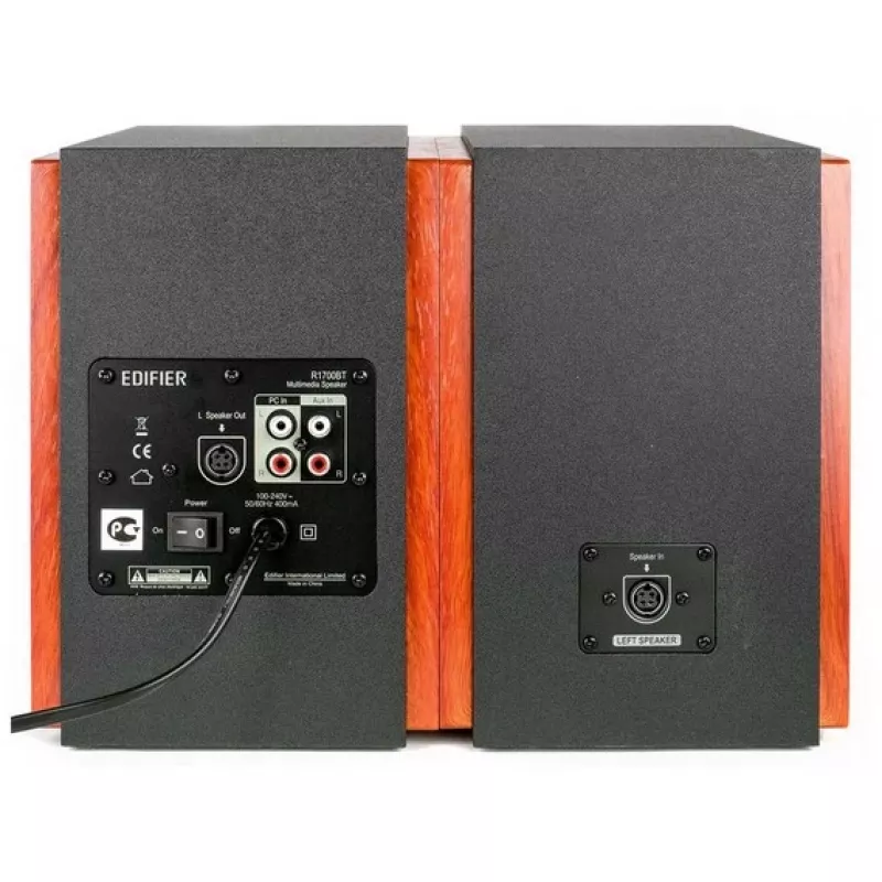 Edifier R1700BT - Garsiakalbis - Lentyninis - Belaidis - Bluetooth - 66 W (bendra) - dviejų juostų - Juoda (R1700BT Juoda)