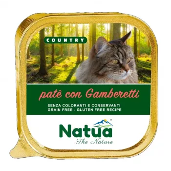 NATUA Country Shrimp - šlapias kačių maistas - 100 g