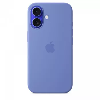 iPhone 16 silikoninis dėklas su MagSafe – Periwinkle
