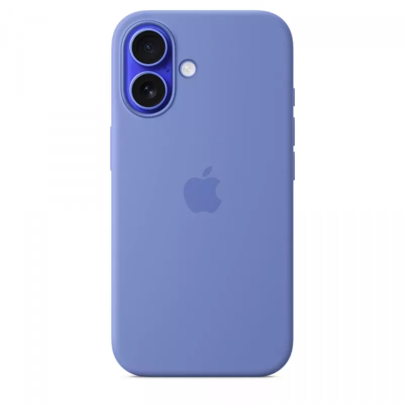 iPhone 16 silikoninis dėklas su MagSafe – Periwinkle