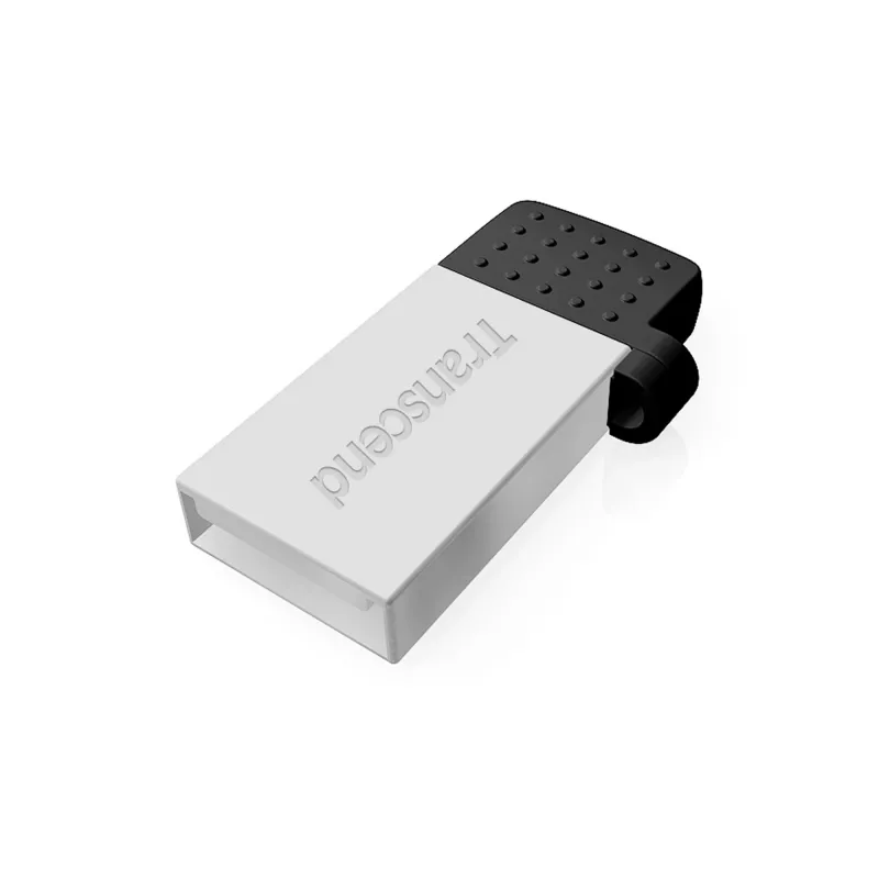 Transcend JetFlash Mobile 380 - USB atmintukas - 16GB - USB2.0 - Sidabrinis (TS16GJF380S)