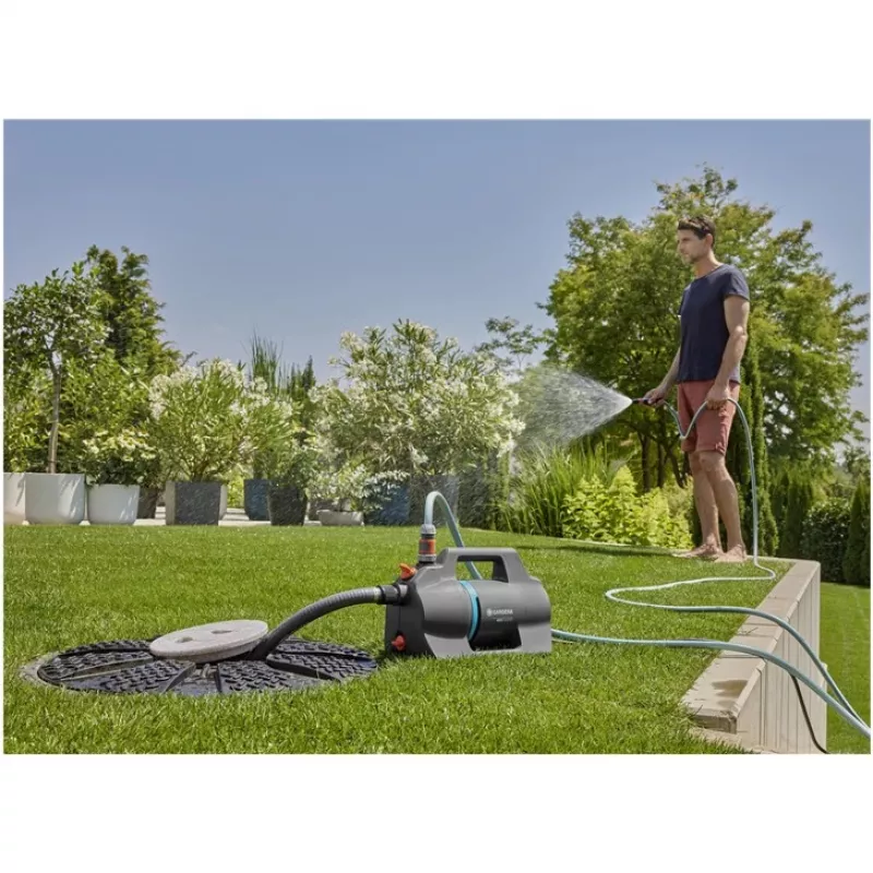 Sodo siurblys 4200 Silent Set tamsiai pilka / turkio, 600 vatų, modelis 2023