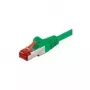 Wentronic Goobay CAT 6 komutacinis kabelis, S/FTP (PiMF), žalias, 20 m - LSZH be halogenų, varinis (68296)
