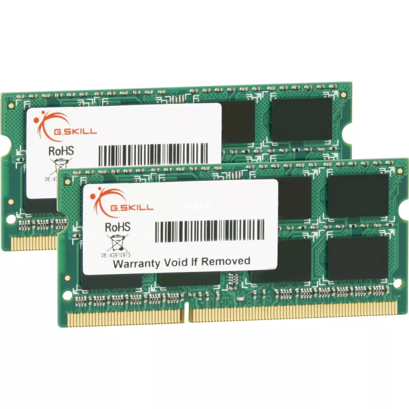 SO-DIMM 8 GB DDR3-1600 (2x 4 GB) Dual-Kit, atmintis F3-12800CL9D-8GBSQ, Lite Retail