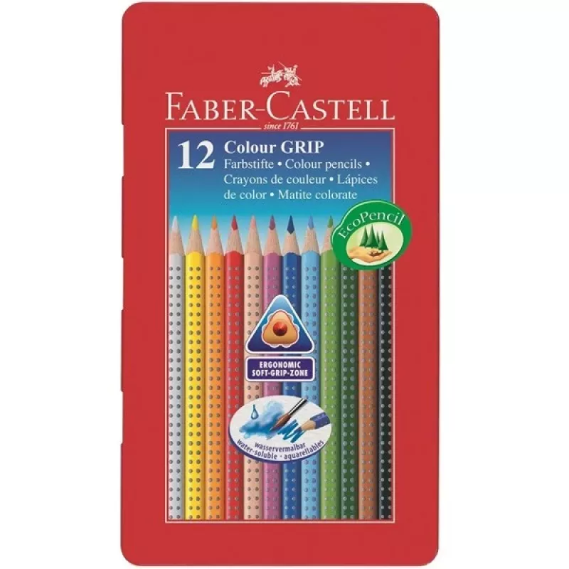 Colour Grip Multi 12 vnt. Faber-Castell 112413