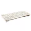 Ducky One 3 TKL klaviatūra, žaidimams, USB, QWERTZ, vokiška, balta