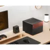 Jonsbo N4 Microtower korpusas juodas patvarus plieninis kompaktiškas PC korpusas