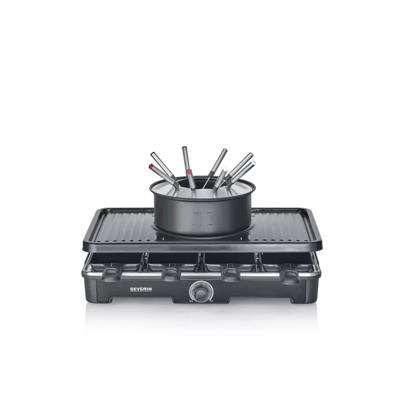 Raclette Grill Severin RG 2347 8 asmenims 1400 W juoda