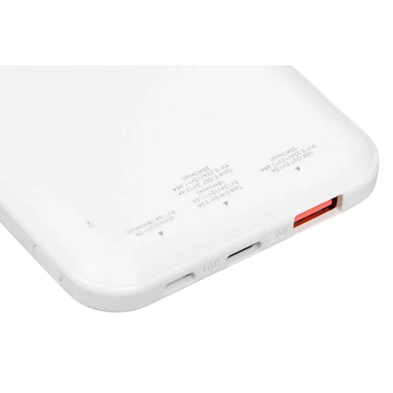 Nešiojama maitinimo banka IBOX IPB10 10000 mAh, ličio jonų, Quick Charge 3.0, USB-C ir USB-A išvestys, 20W PD