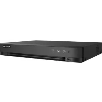 DVR Hikvision Pro Series 4-ch 1080p H.265 AcuSense Juoda