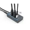 DeLOCK 64189 USB šakotuvas Type-C 10000 Mbit/s mėlynas metalinis