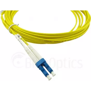 Suderinamas Cisco CAB-SMF-LC-LC-20 BlueOptics dvipusis šviesolaidinis komutacinis kabelis, LC-UPC/LC-UPC smėlio spalvos, 20