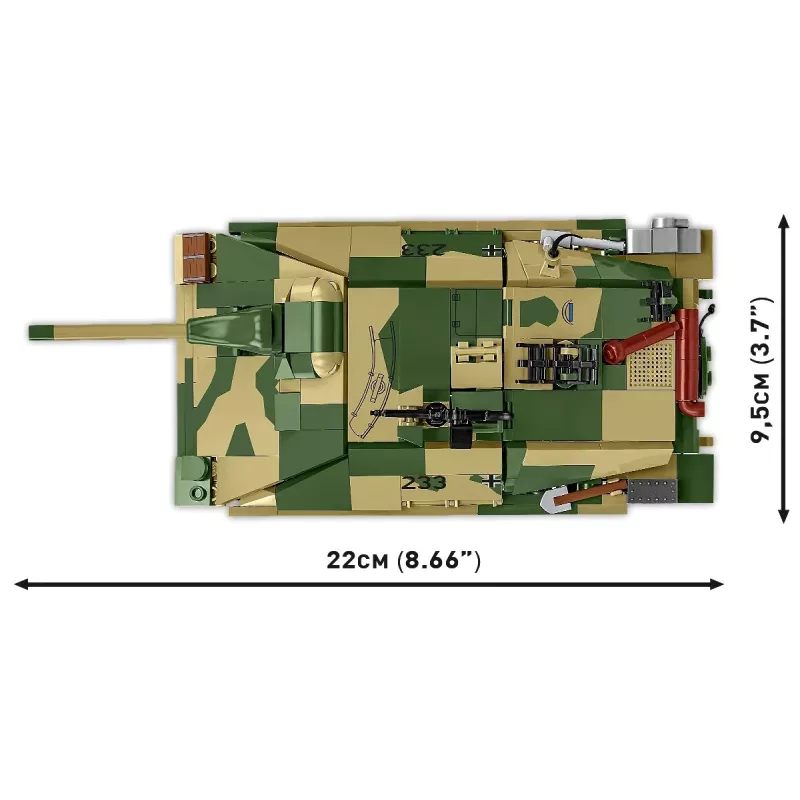 Cobi Blocks Jagdpanzer 38t Brave konstrukcinis rinkinys, 731 detalė