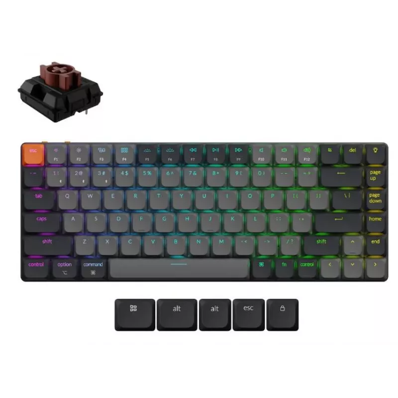 Klaviatūra Wrl K3 RGB/JUODA K3X-B3 Keychron