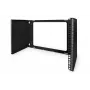 Digitus DN-19 PB-4U-SW - Sieninis stovas - Juoda, RAL 9005 - 8U - 48,3 cm (19 inch) (DN-19 PB-8U-SW)