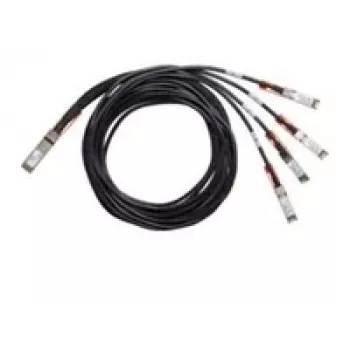 InfiniBand/šviesolaidinis kabelis Cisco QSFP-4SFP25G-CU3M 3 m 4xSFP25G juodas