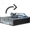 Inter-Tech IT-503 - SFF - Mini-ATX - be maitinimo šaltinio (TFX12V) - matinė juoda - USB/Audio (88881270)