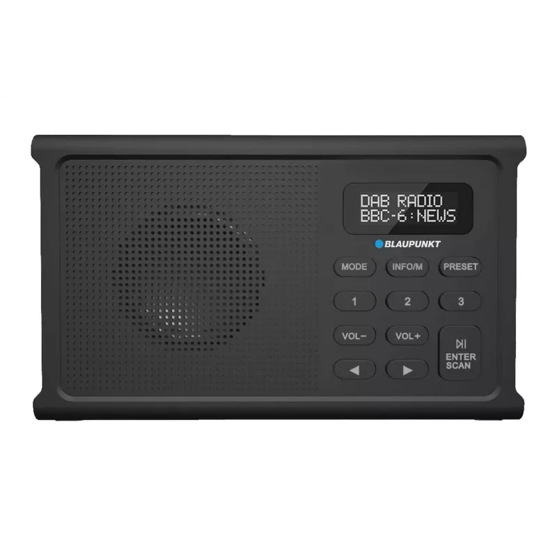 Blaupunkt DR3BK Nešiojamasis radijas juodas